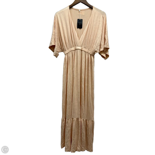 Dress Casual Maxi By Clothes Mentor In Peach, Size: S