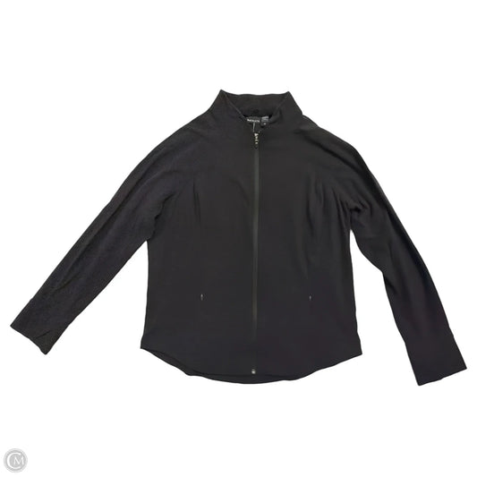 Athletic Jacket By Athleta In Black, Size: 1x