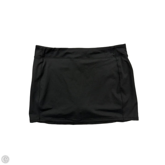 Athletic Skort By Lands End In Black, Size: L