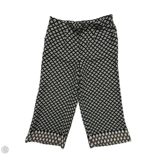 Pants Linen By Loft In Multi-colored, Size: L