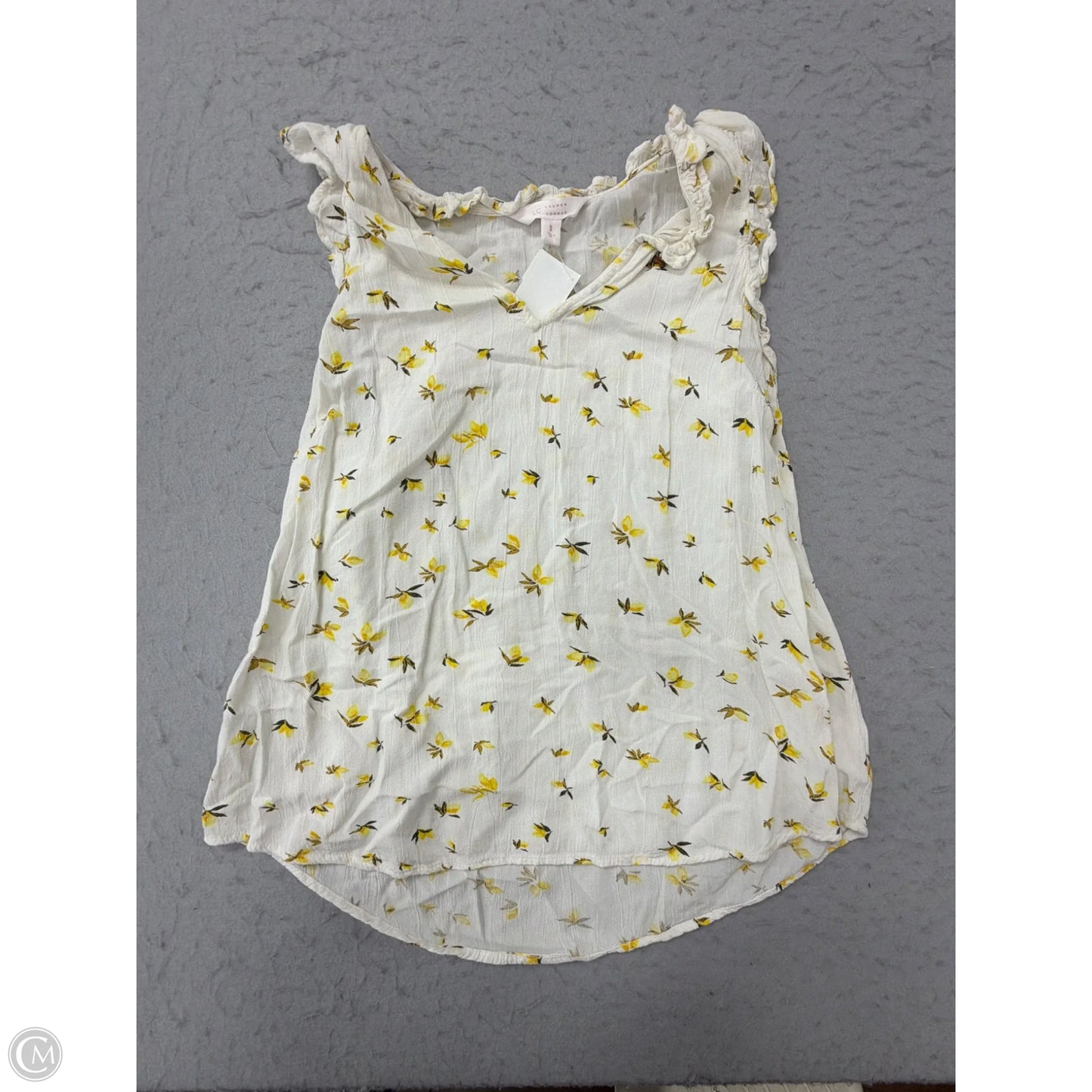 Tank Top By Lc Lauren Conrad In Floral Print, Size: S