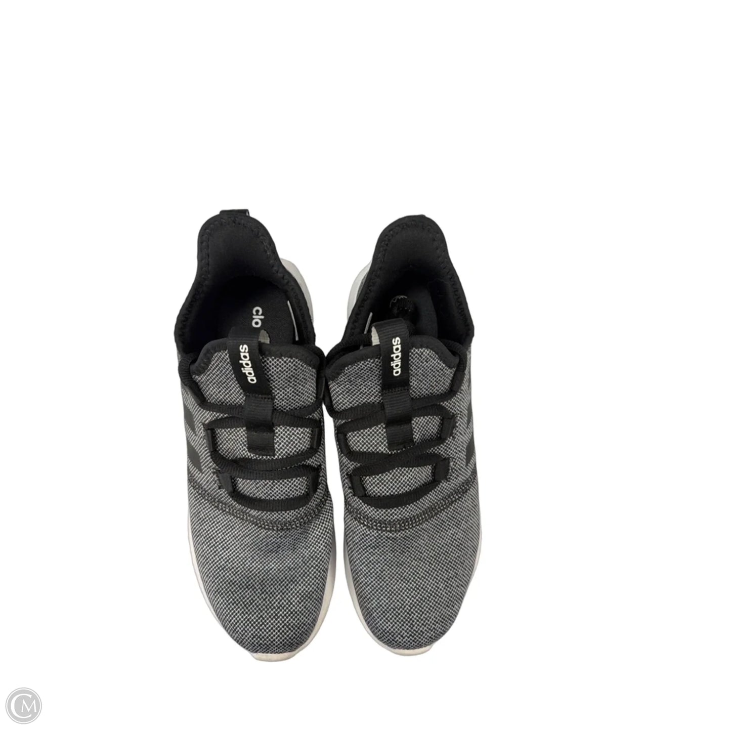 Shoes Athletic By Adidas In Black & Grey, Size: 8