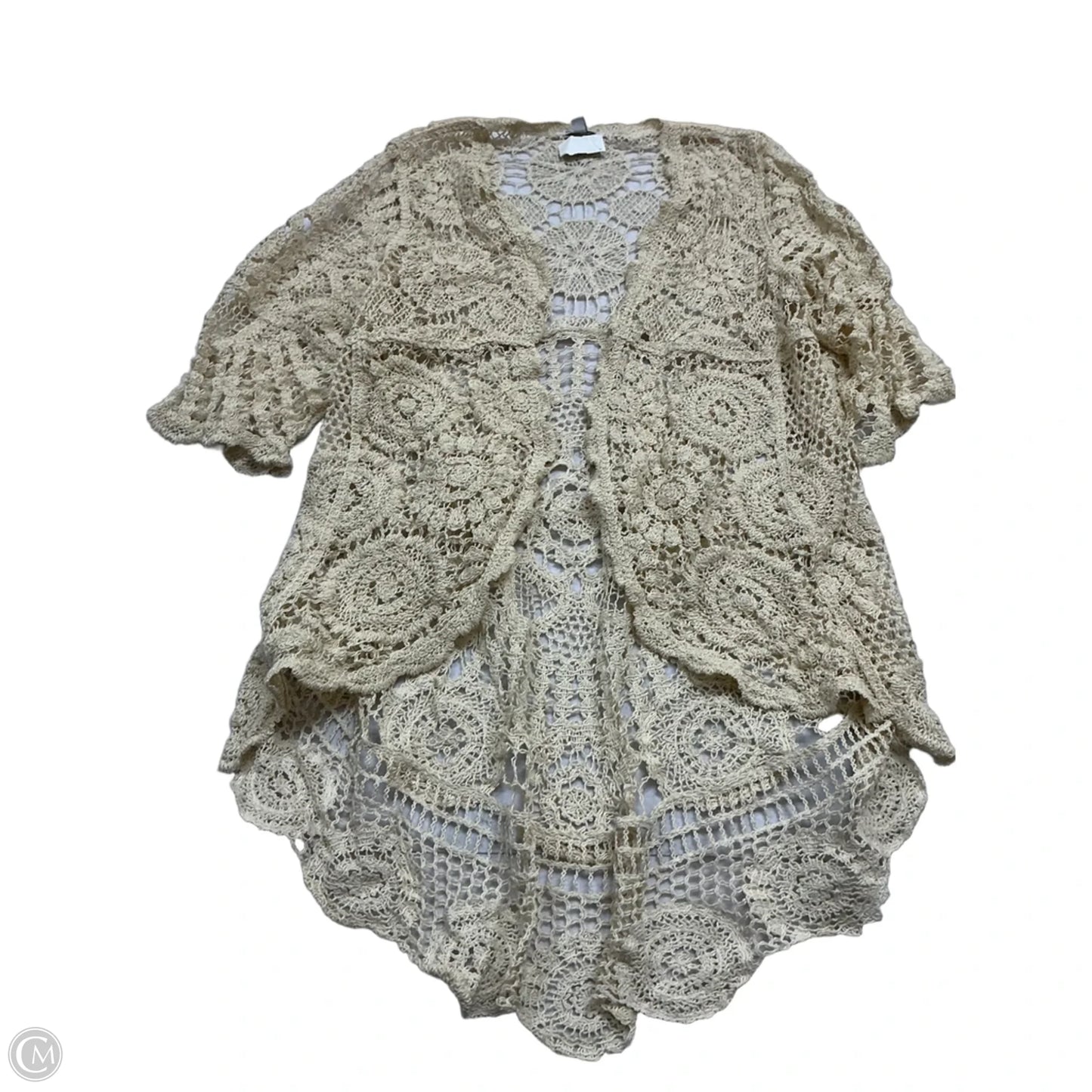 Kimono By Nina Leonard In Cream, Size: Xl