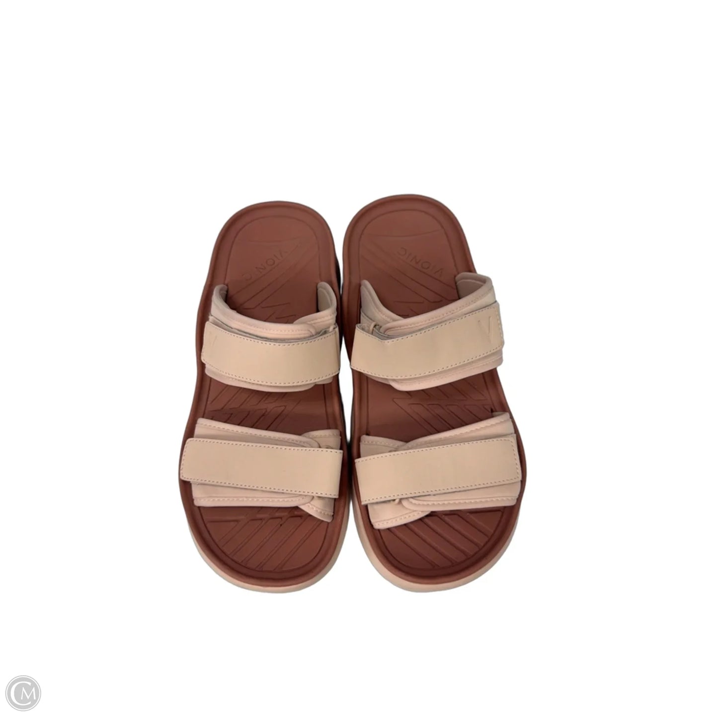 Sandals Flats By Vionic In Pink, Size: 12