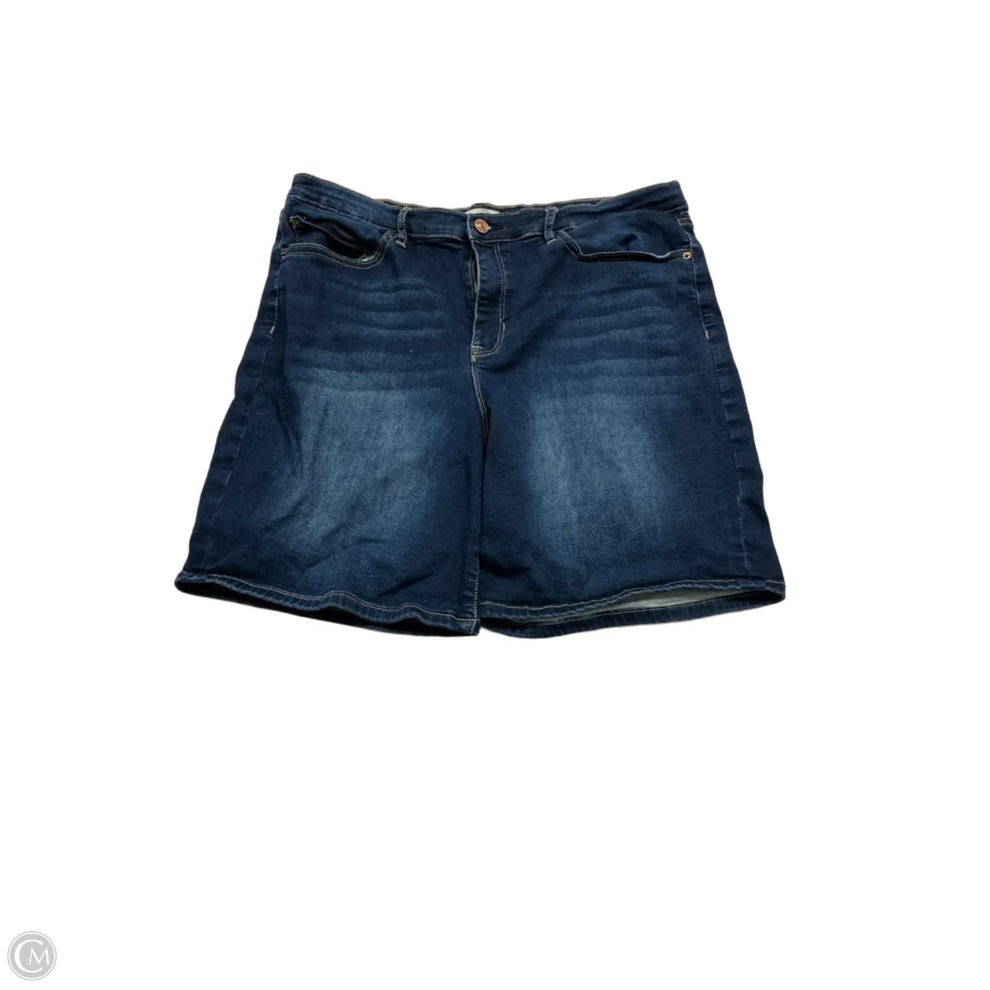 Shorts By New York And Co In Blue Denim, Size: 16