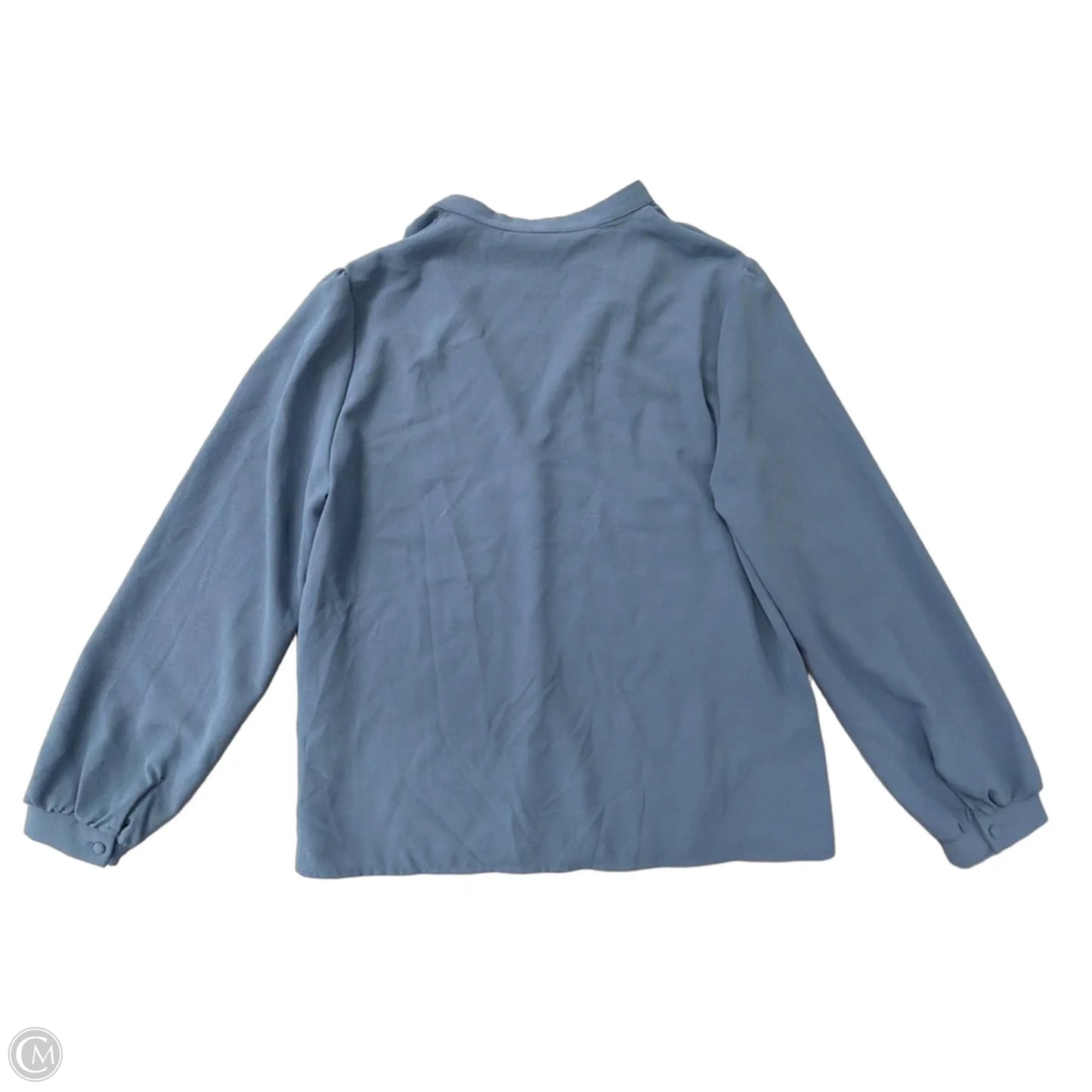 Top Long Sleeve By Shein In Blue, Size: L