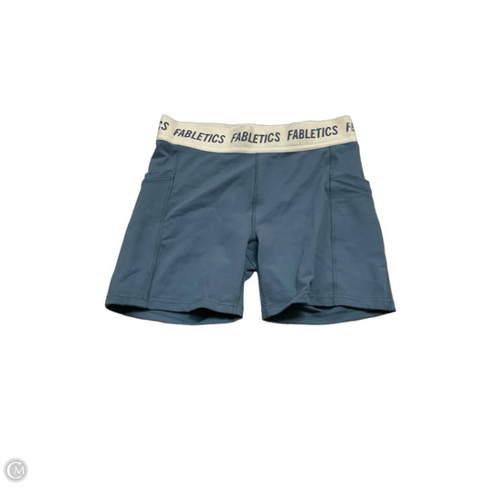 Athletic Shorts By Fabletics In Blue, Size: L