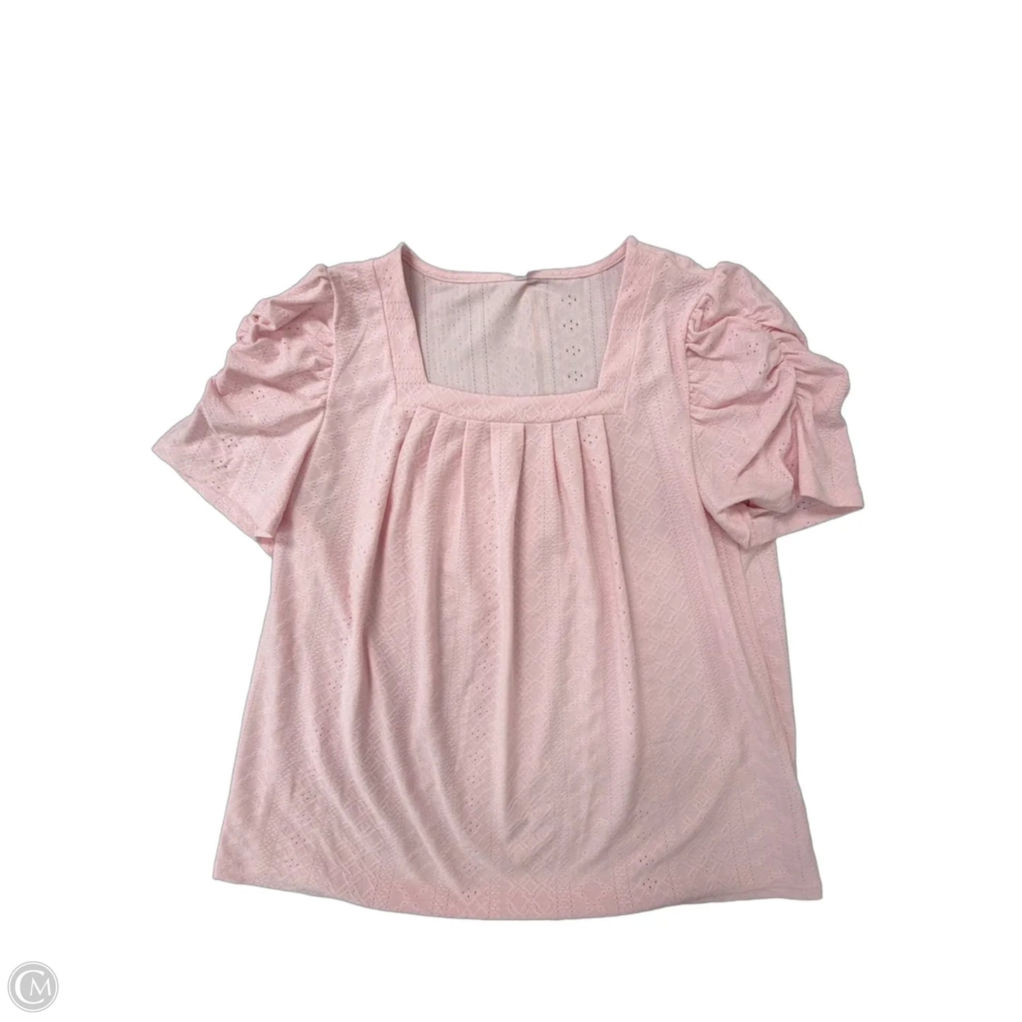 Top Short Sleeve By Dokotoo In Pink, Size: Xl