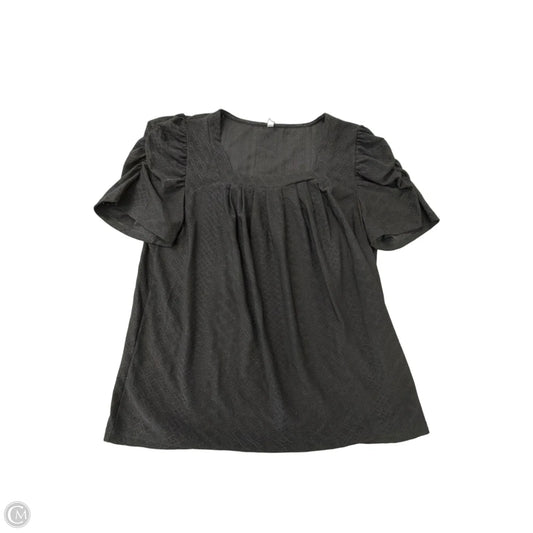 Top Short Sleeve By Dokotoo In Black, Size: Xl