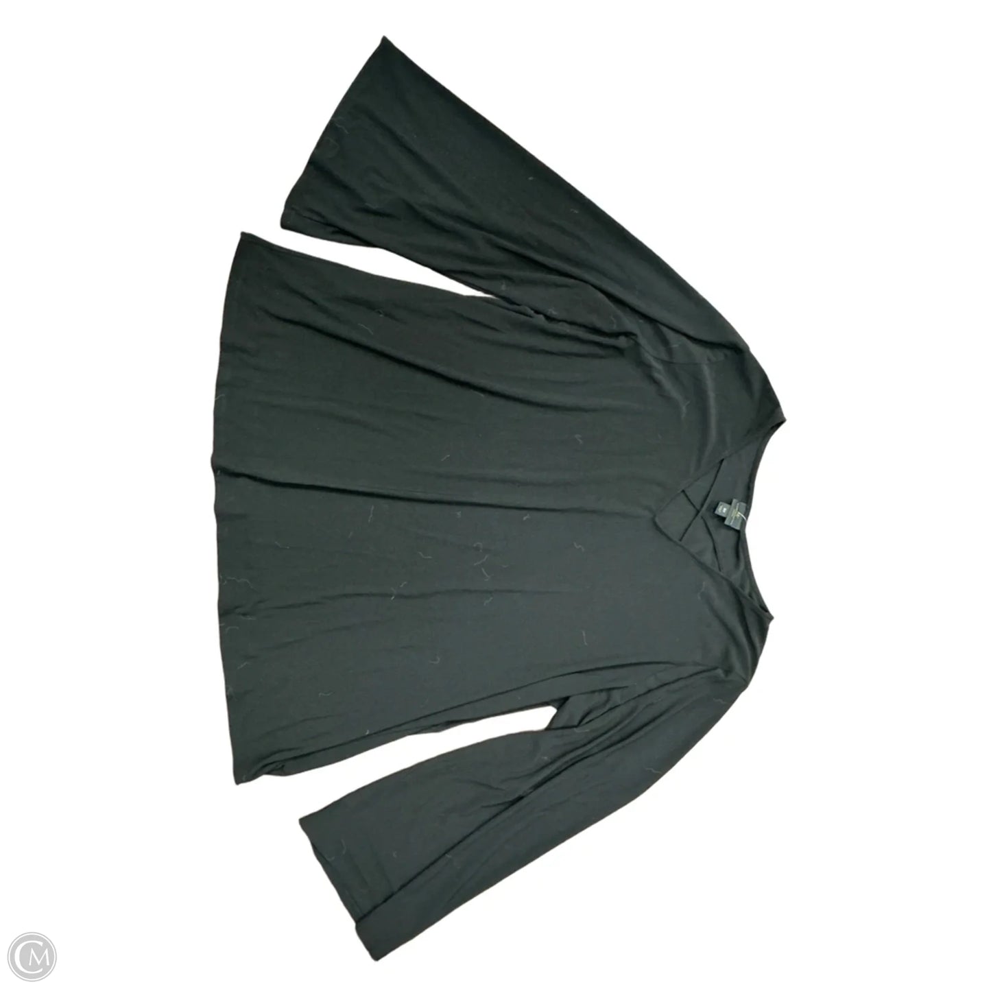 Top Long Sleeve By Worthington In Black, Size: 2x