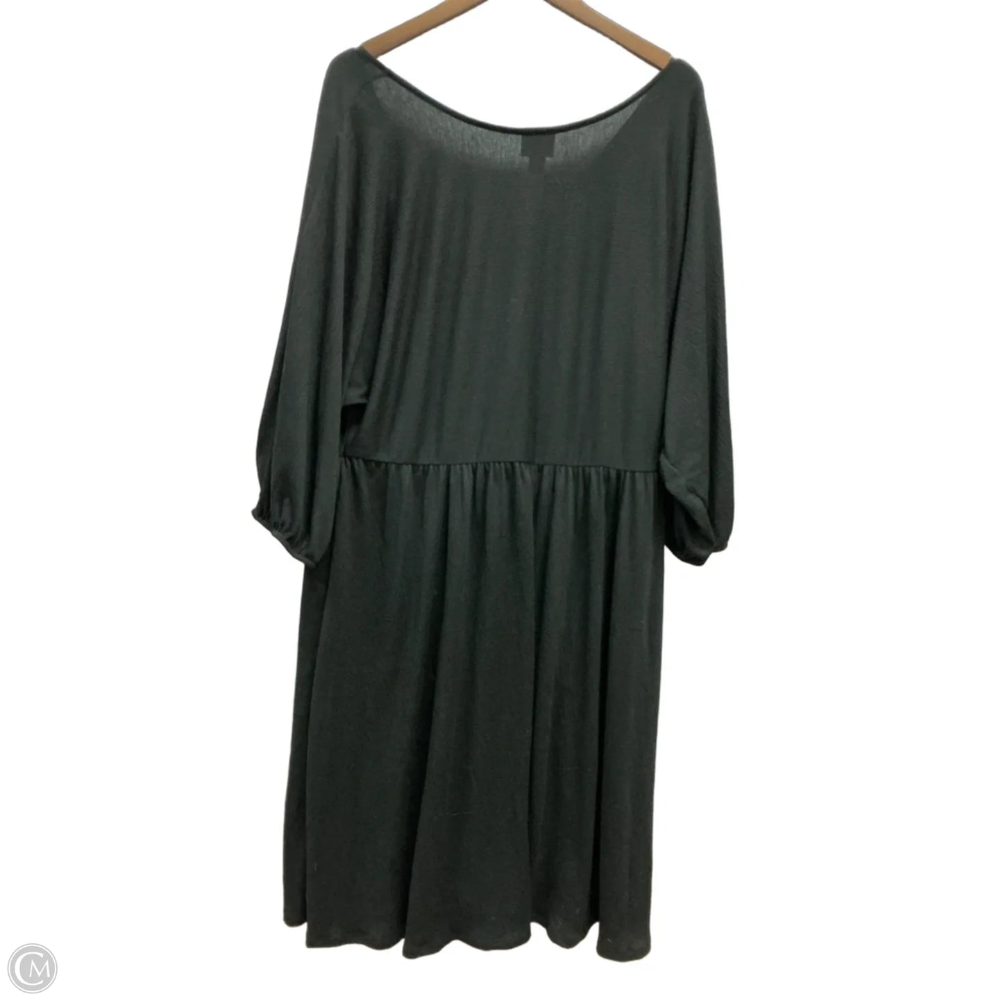 Dress Casual Midi By Ava & Viv In Black, Size: 2x