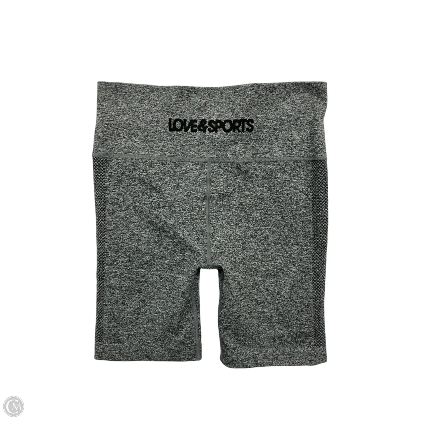 Athletic Shorts By Love & Sports In Grey, Size: L