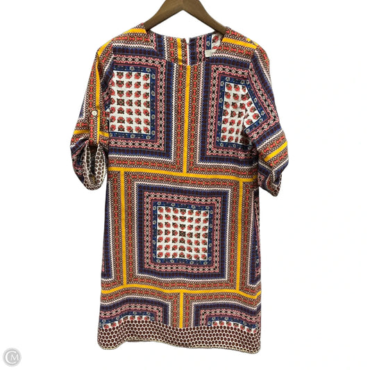 Dress Casual Midi By Freeway In Multi-colored, Size: S