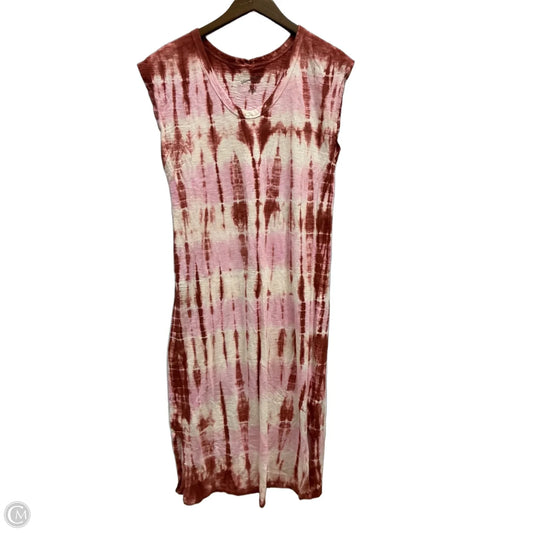 Dress Casual Maxi By Universal Thread In Tie Dye Print, Size: M