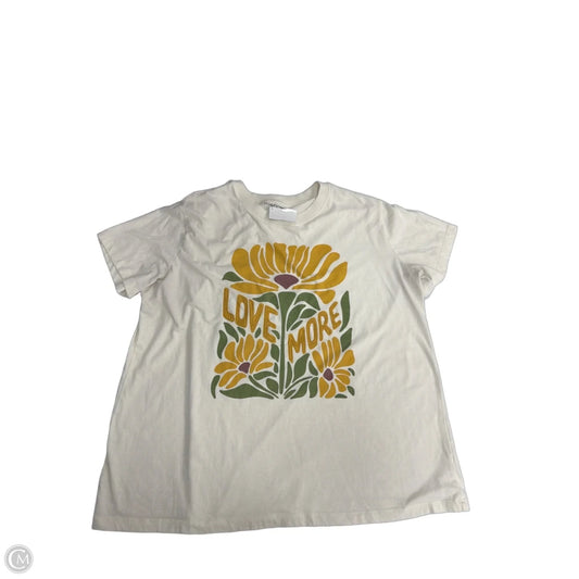 Top Short Sleeve By Maurices In Multi-colored, Size: Xl