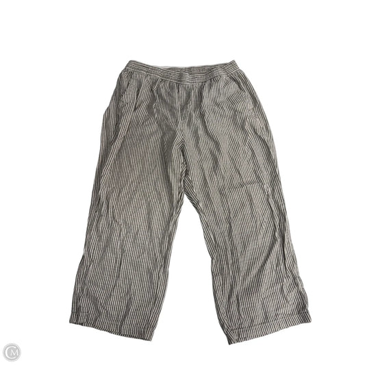 Pants Linen By Old Navy In Striped Pattern, Size: 14
