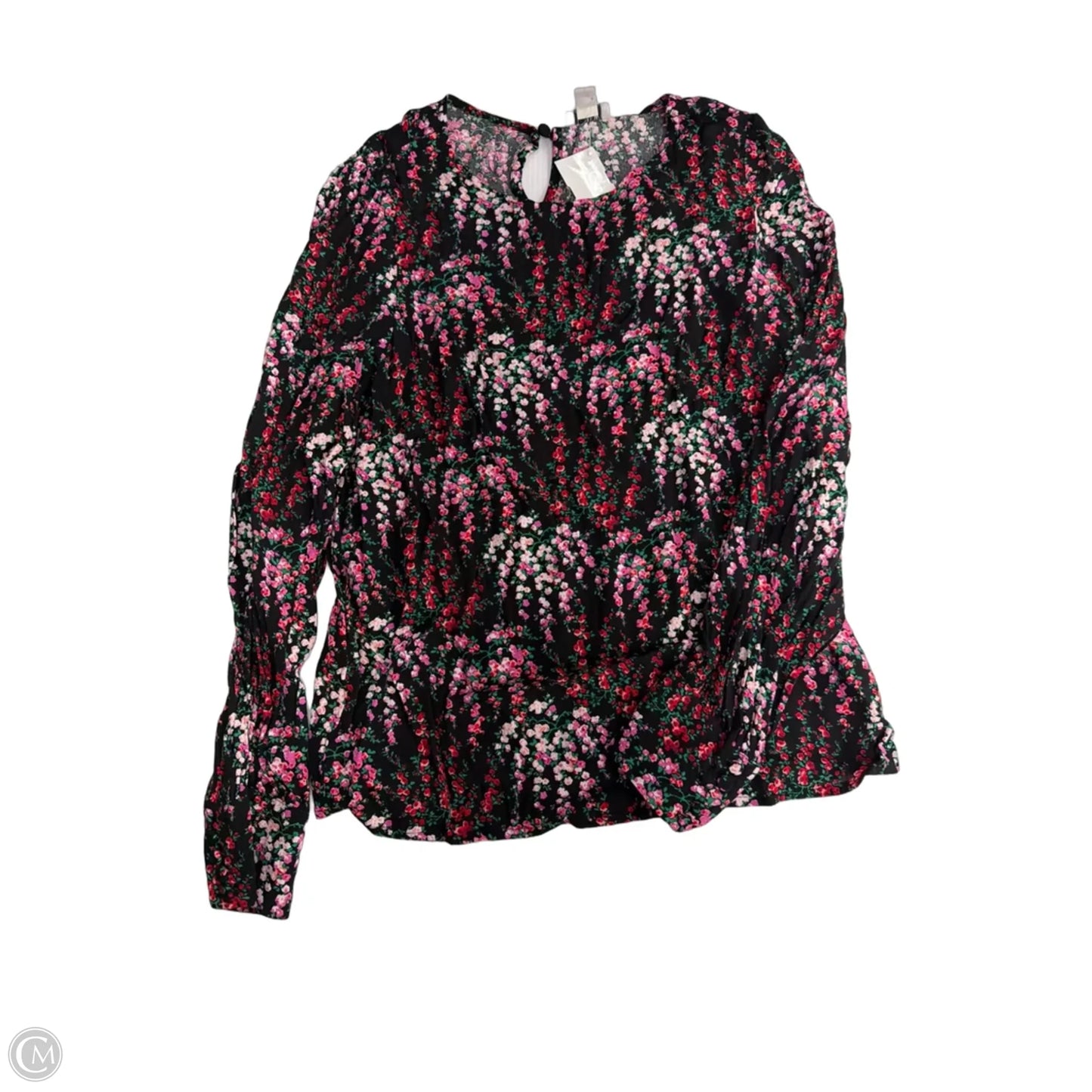 Top Long Sleeve By J. Crew In Floral Print, Size: Sp