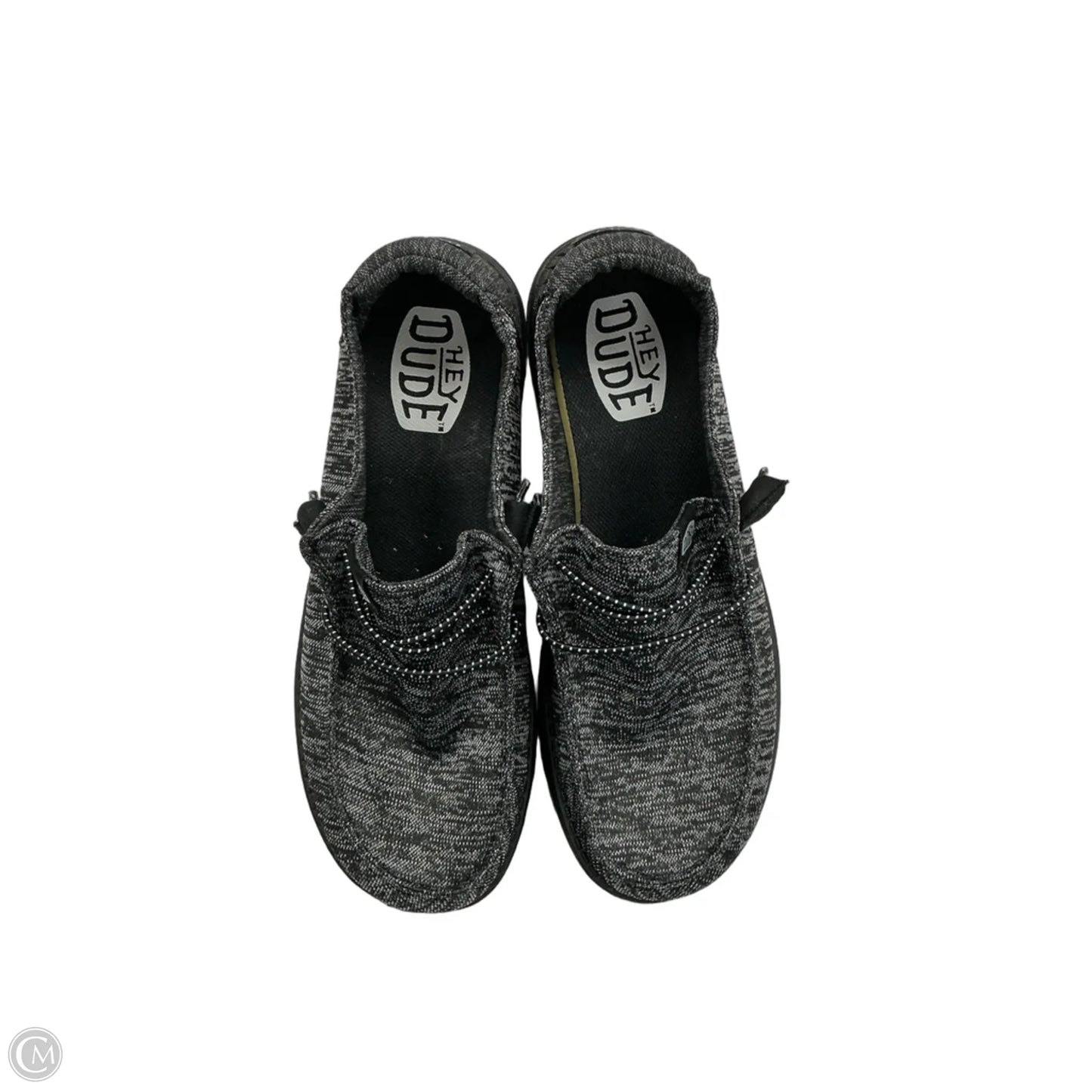 Shoes Flats By Hey Dude In Black, Size: 8