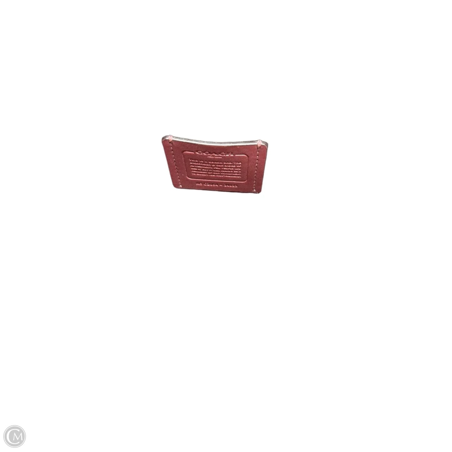 Crossbody Designer By Coach, Size: Large