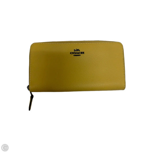 Wallet Designer By Coach, Size: Large