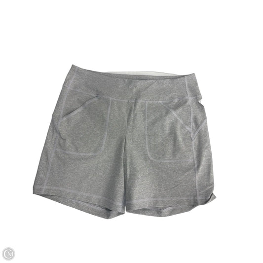 Athletic Shorts By Duluth Trading In Grey, Size: L