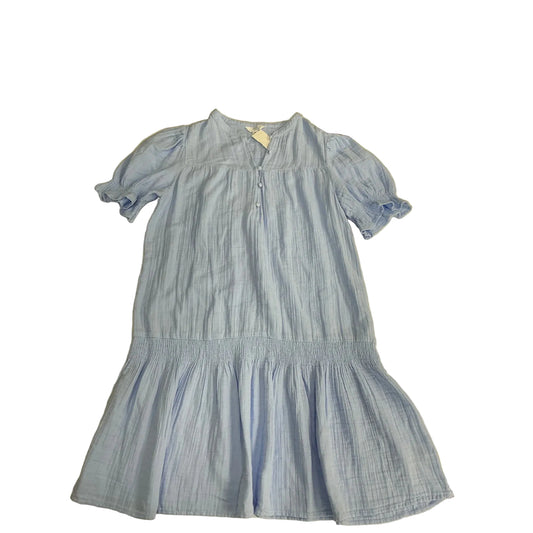 Dress Casual Midi By Time And Tru In Blue, Size: M