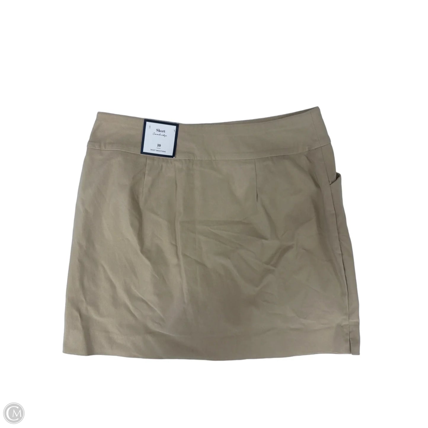 Skort By Charter Club In Tan, Size: M