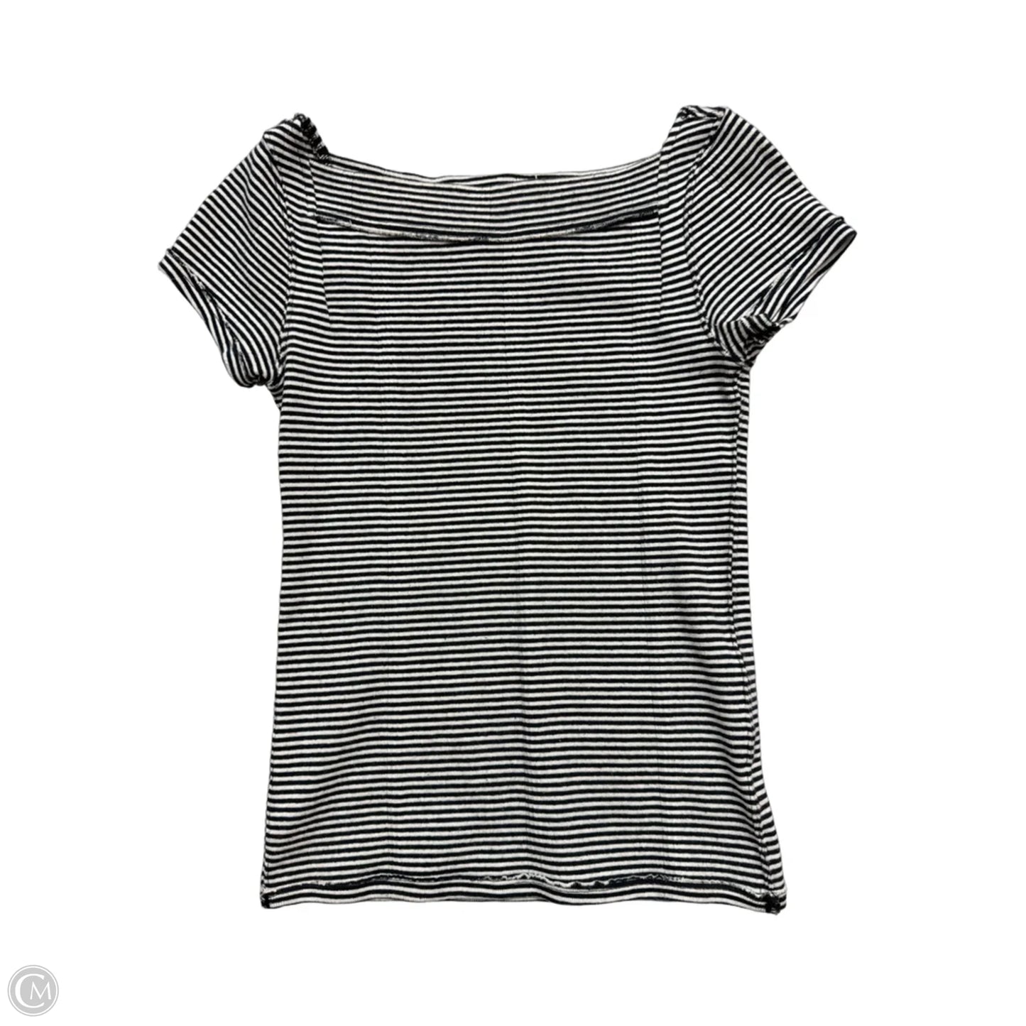Top Short Sleeve By We The Free In Striped Pattern, Size: S