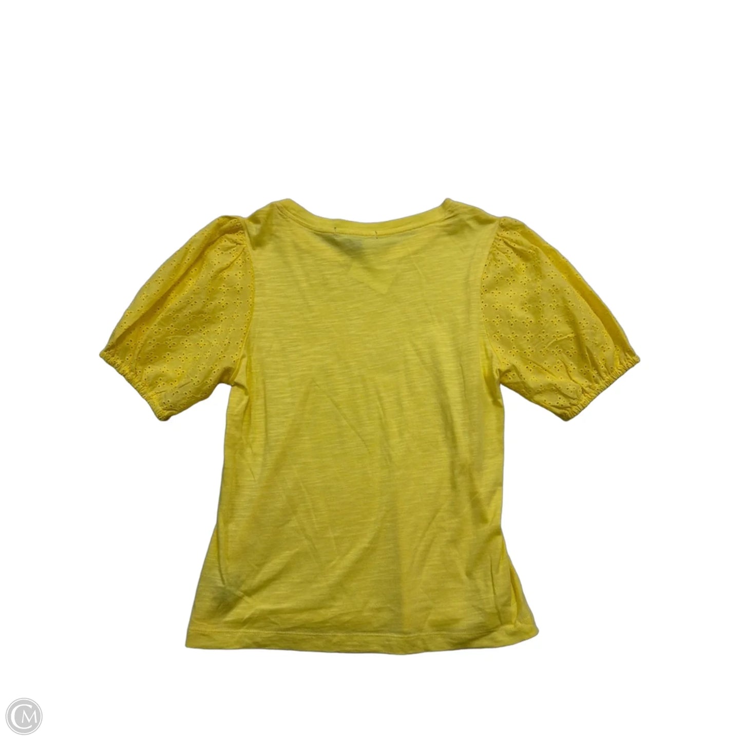 Top Short Sleeve By Sanctuary In Yellow, Size: Xs
