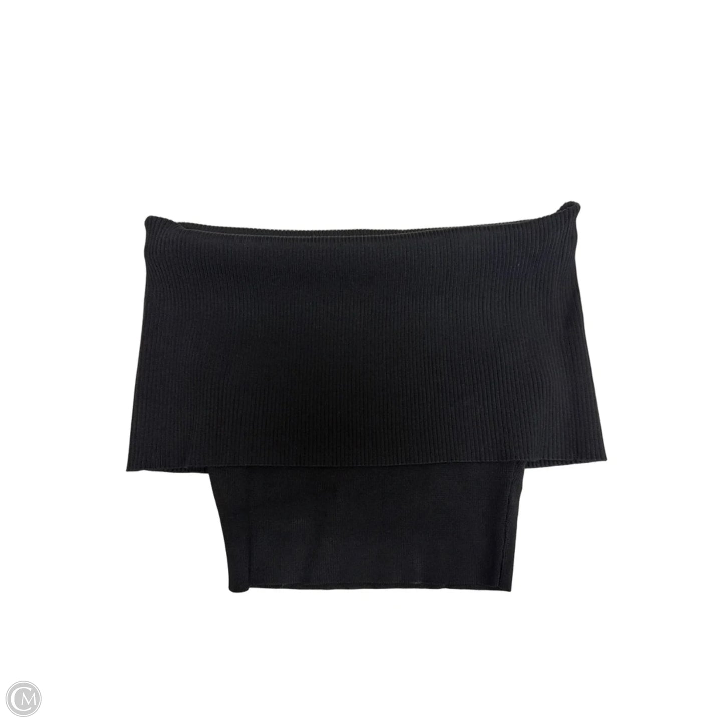 Top Short Sleeve By Good American In Black, Size: L