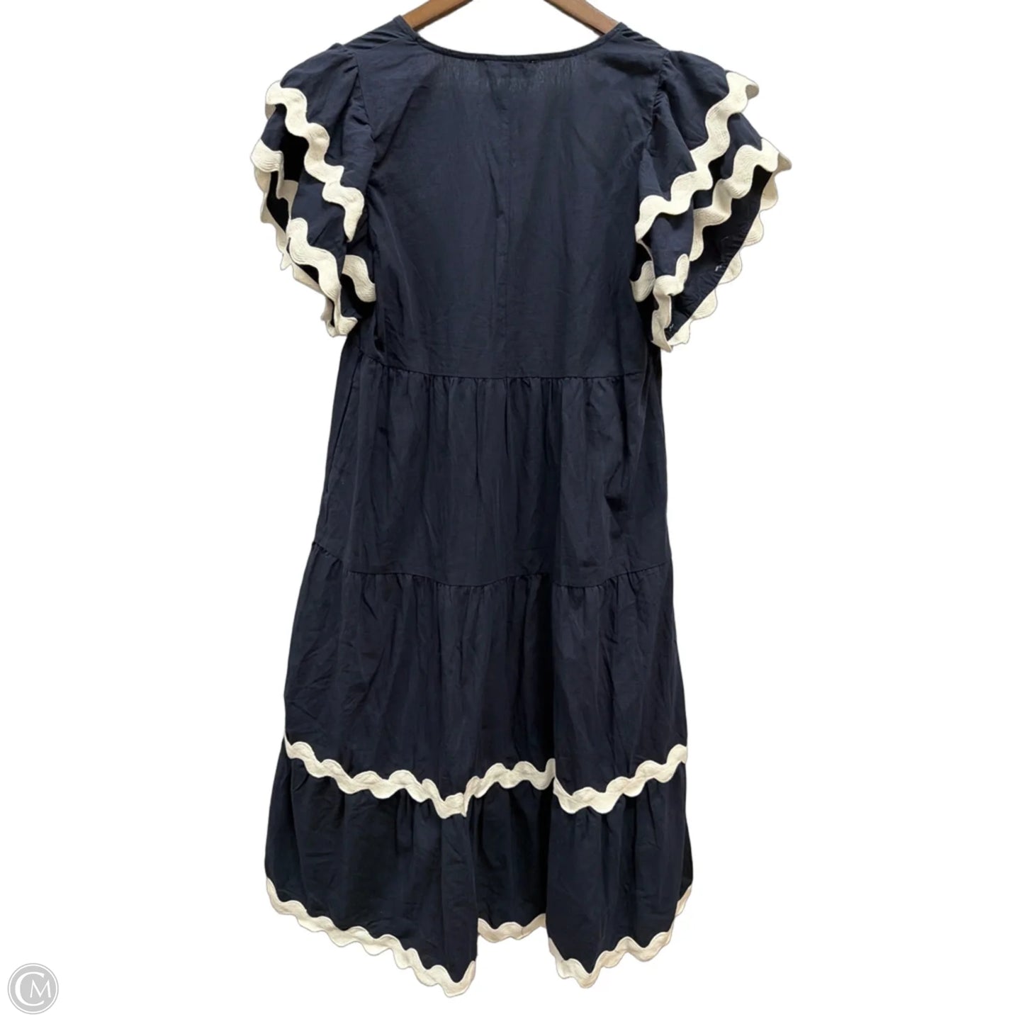 Dress Casual Maxi By Clothes Mentor In Navy, Size: S