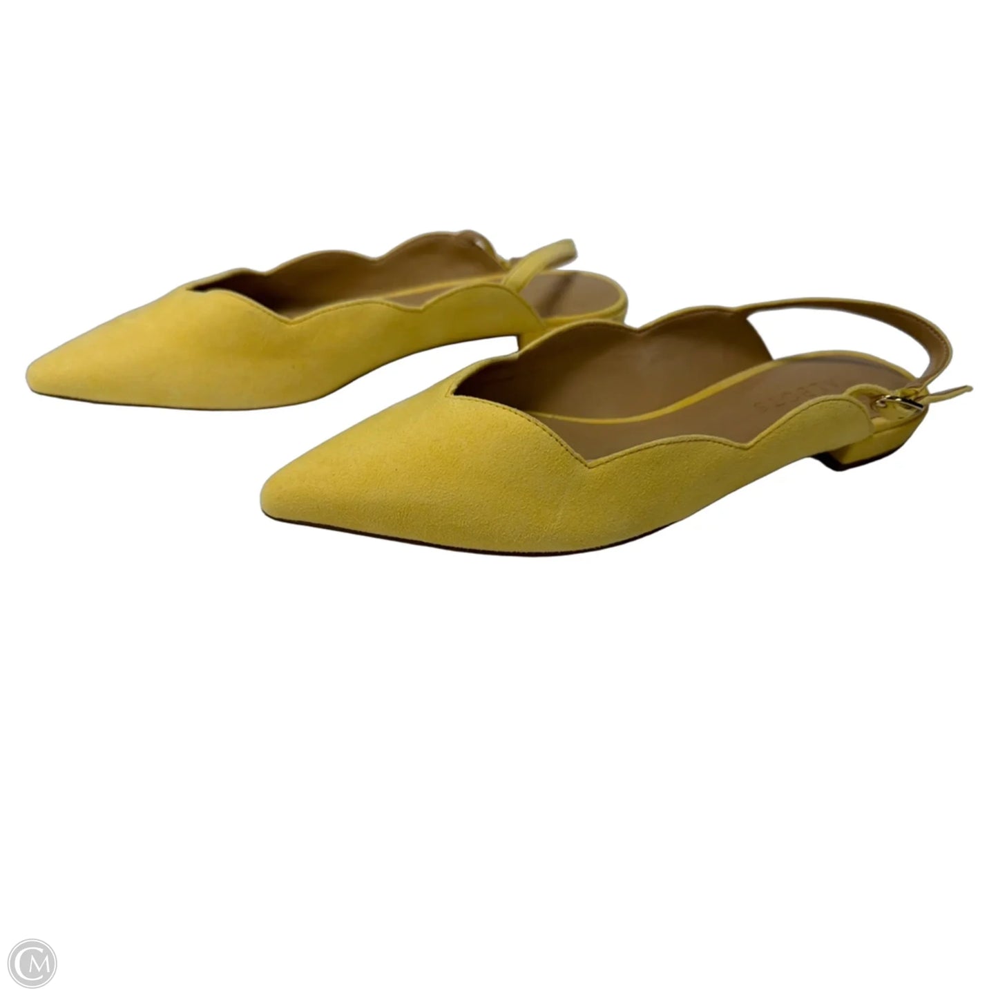 Shoes Flats By Talbots In Yellow, Size: 7.5