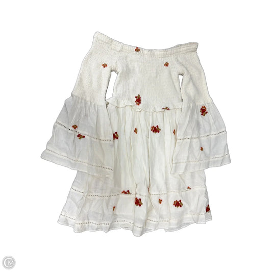 Dress Casual Short By Free People In Cream, Size: Xs