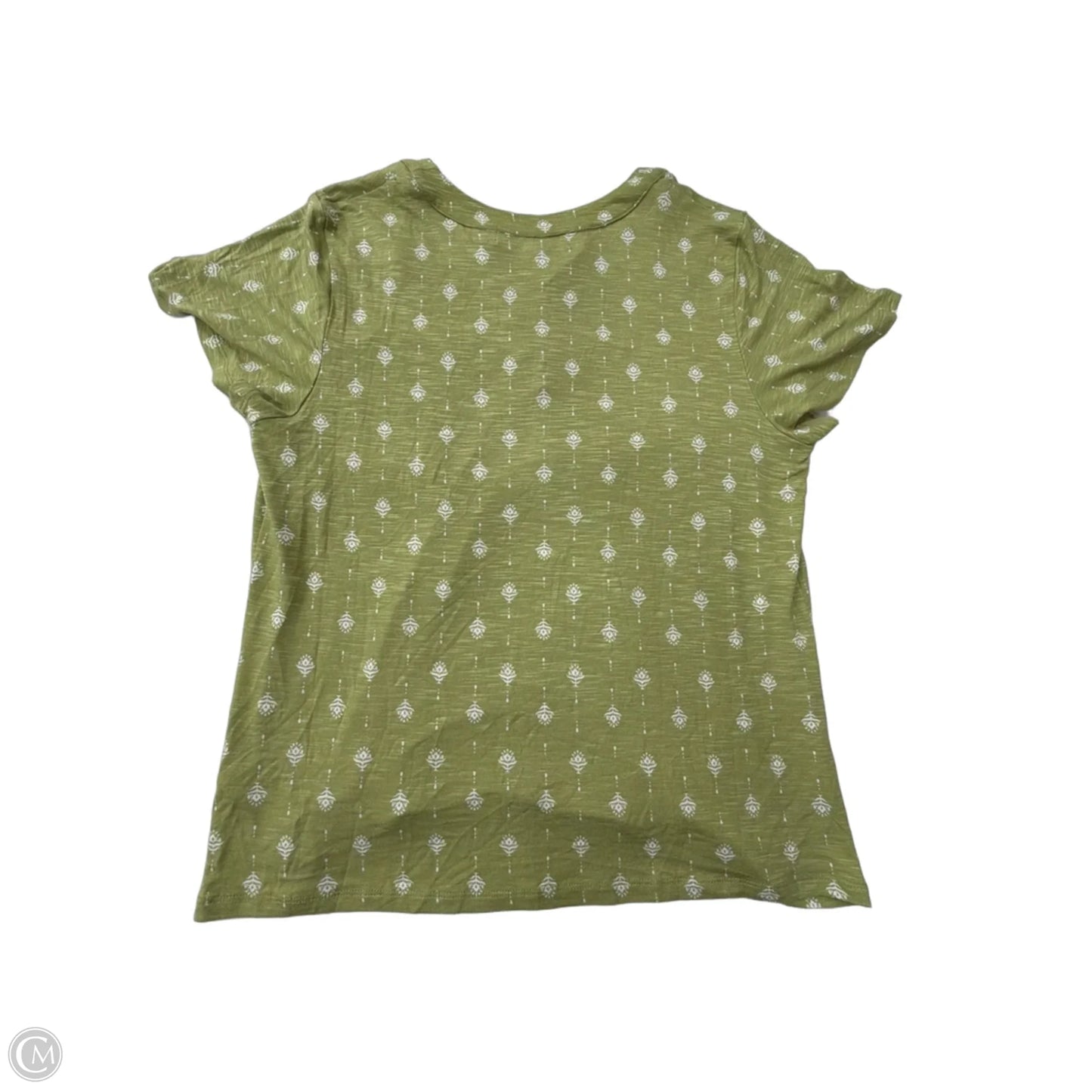 Top Short Sleeve By Clothes Mentor In Green, Size: M