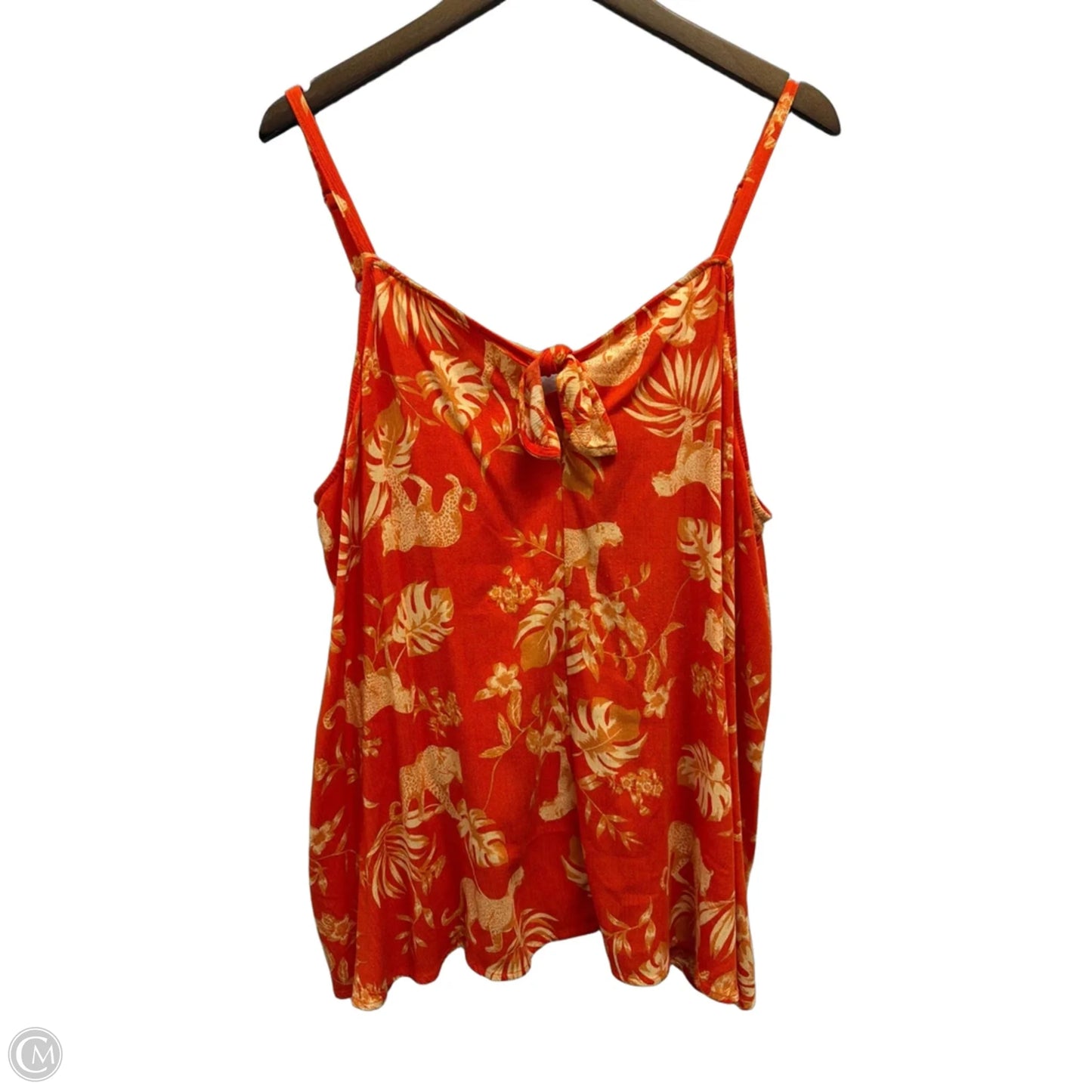 Tank Top By Torrid In Tropical Print, Size: 2x