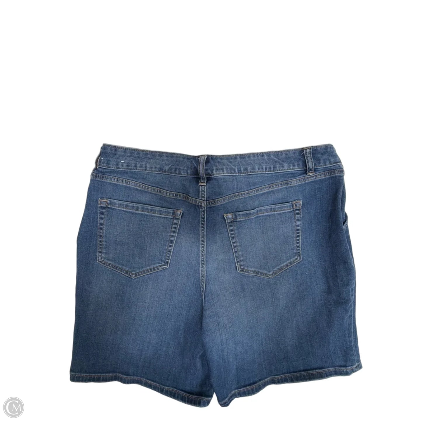 Shorts By Lane Bryant In Blue Denim, Size: 16