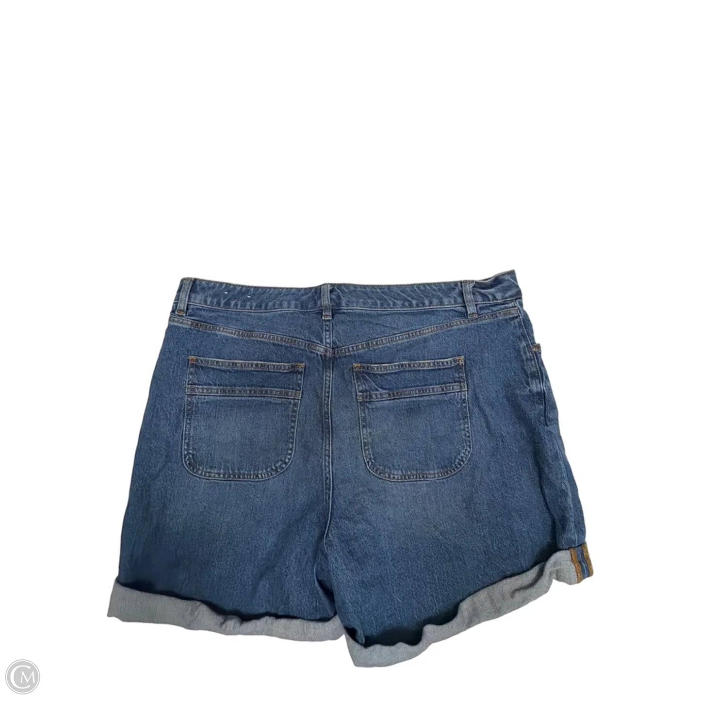 Shorts By Lane Bryant In Blue Denim, Size: 16