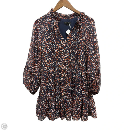 Dress Casual Midi By 1.state In Animal Print, Size: M