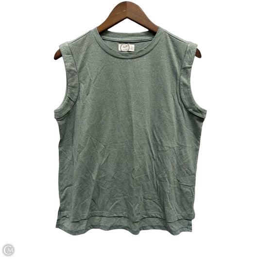 Top Sleeveless By Maurices In Green, Size: M