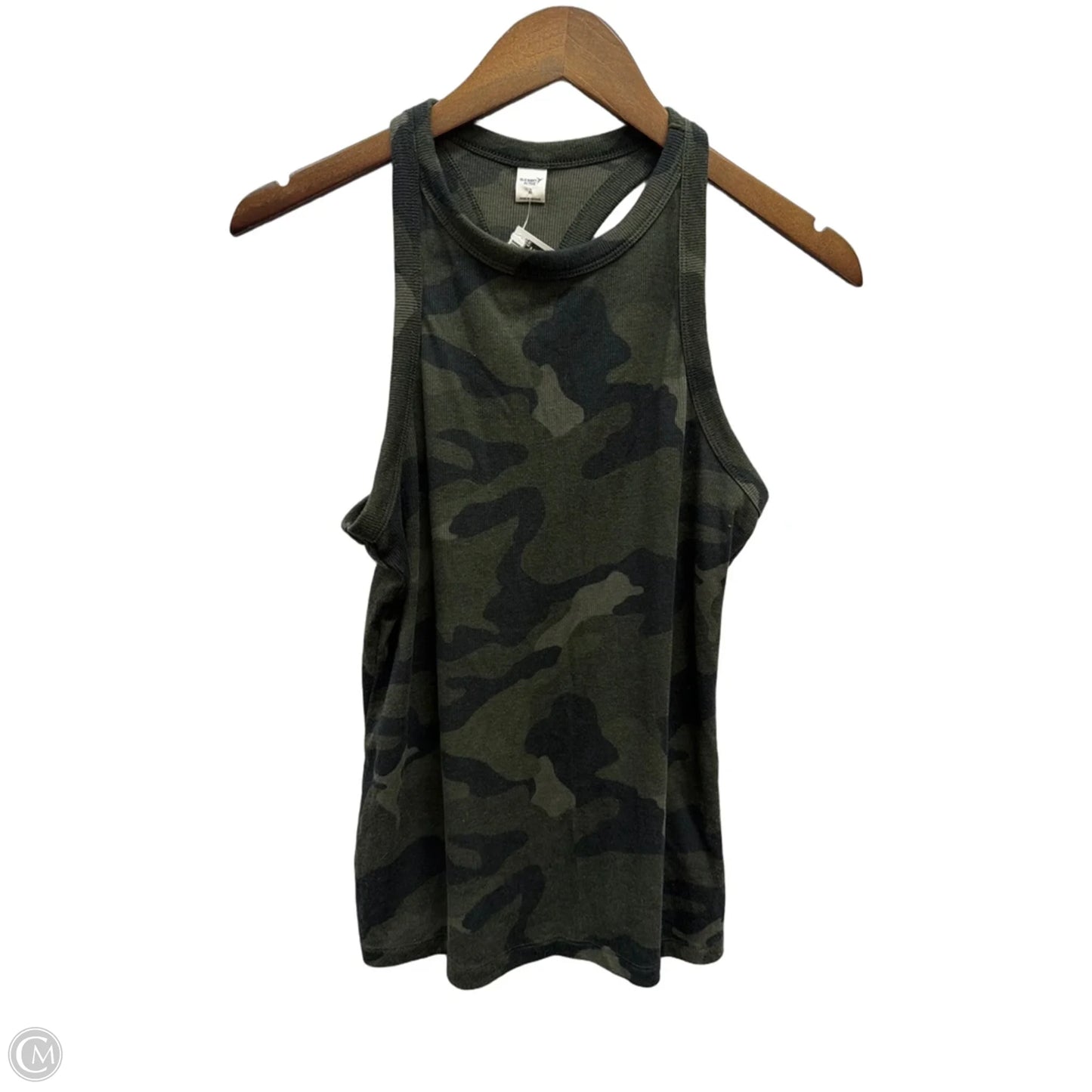 Athletic Tank Top By Old Navy In Camouflage Print, Size: M