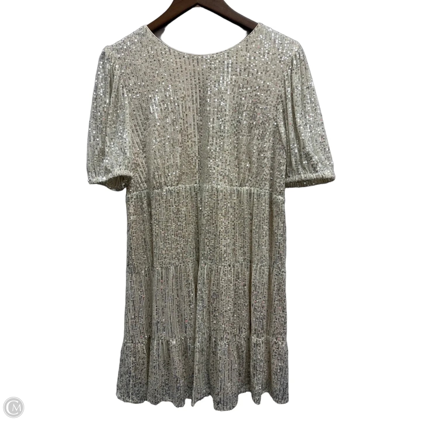 Dress Party Short By Speechless In Silver, Size: M