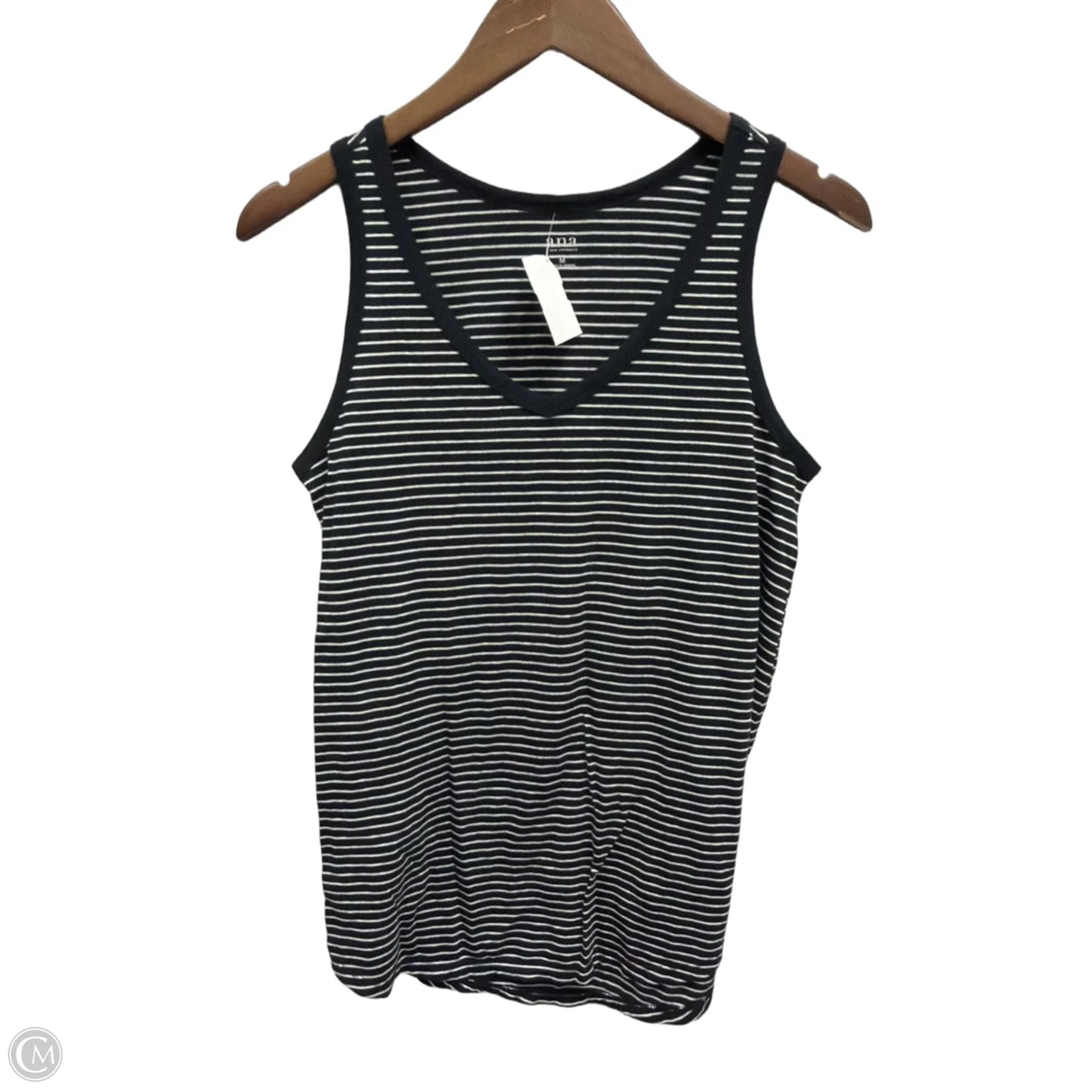 Tank Top By Ana In Striped Pattern, Size: M