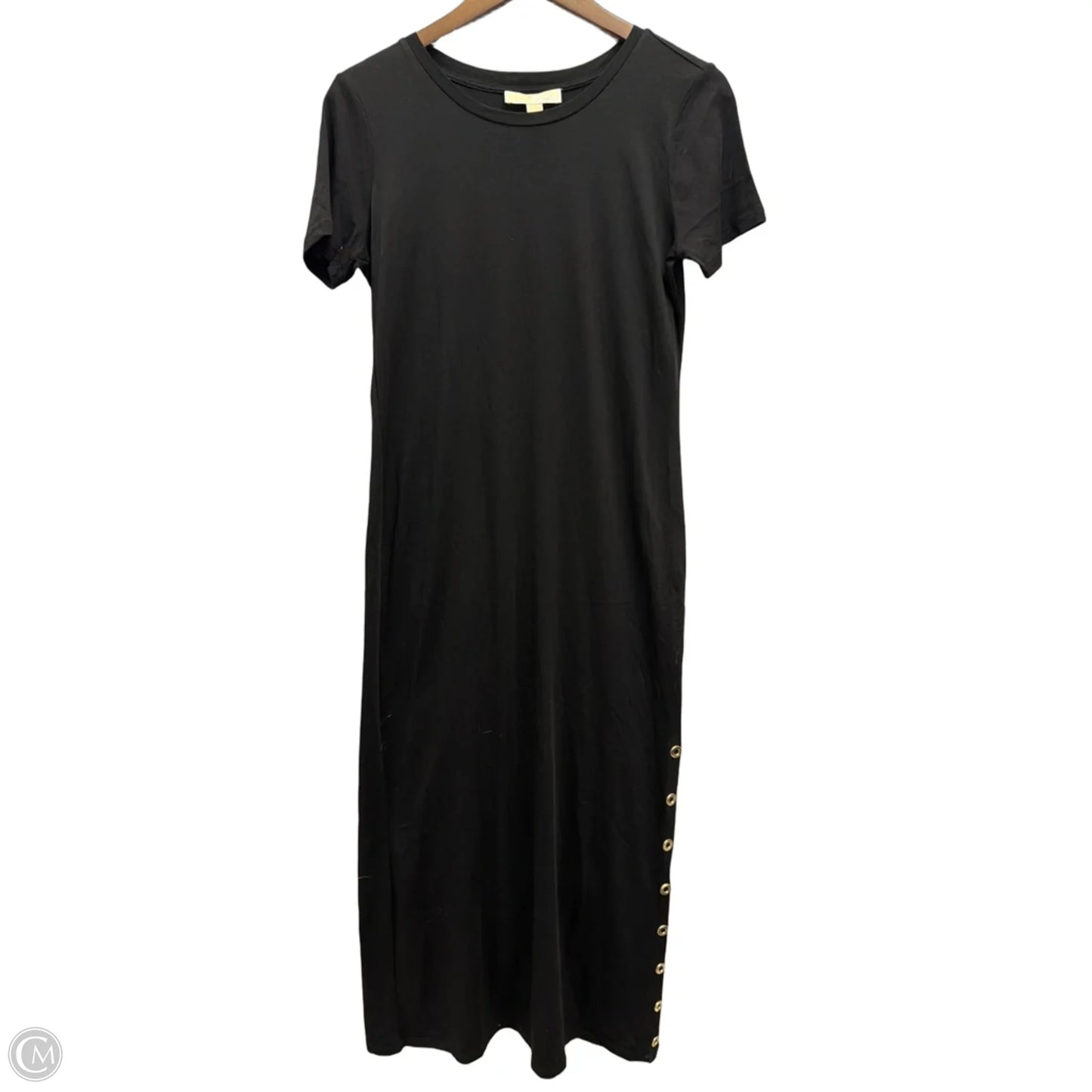 Dress Casual Maxi By Michael By Michael Kors In Black, Size: S