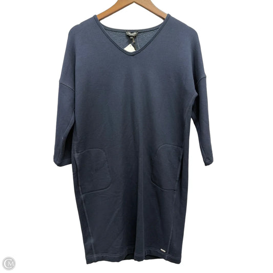 Dress Casual Midi By Worth Ny In Navy, Size: S