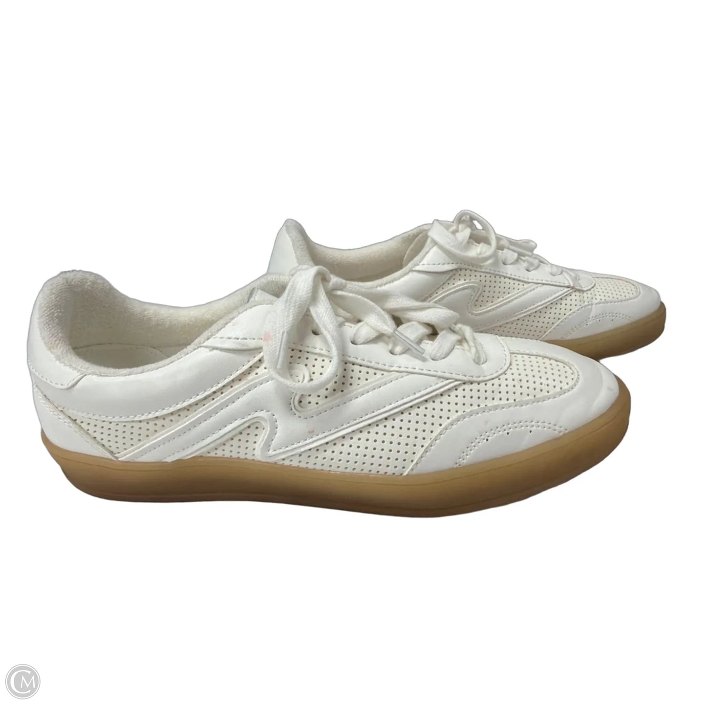 Shoes Sneakers By Madden Girl In Cream, Size: 9