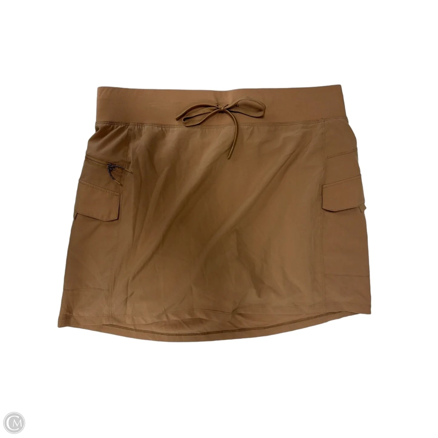 Athletic Skort By Zero Xposure In Brown, Size: Xl