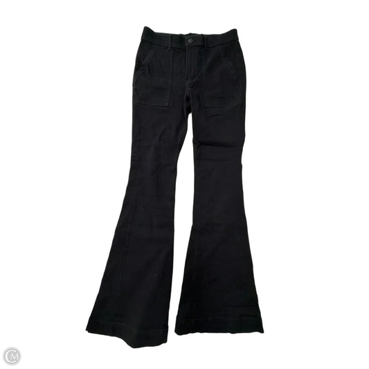 Jeans Flared By Express In Black Denim, Size: 4