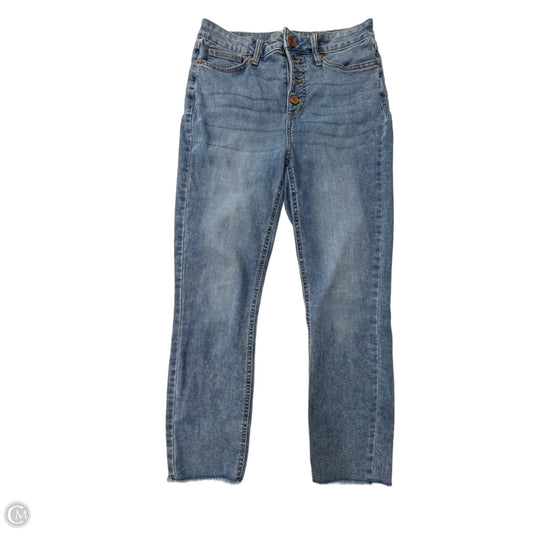 Jeans Straight By Lc Lauren Conrad In Blue Denim, Size: 10