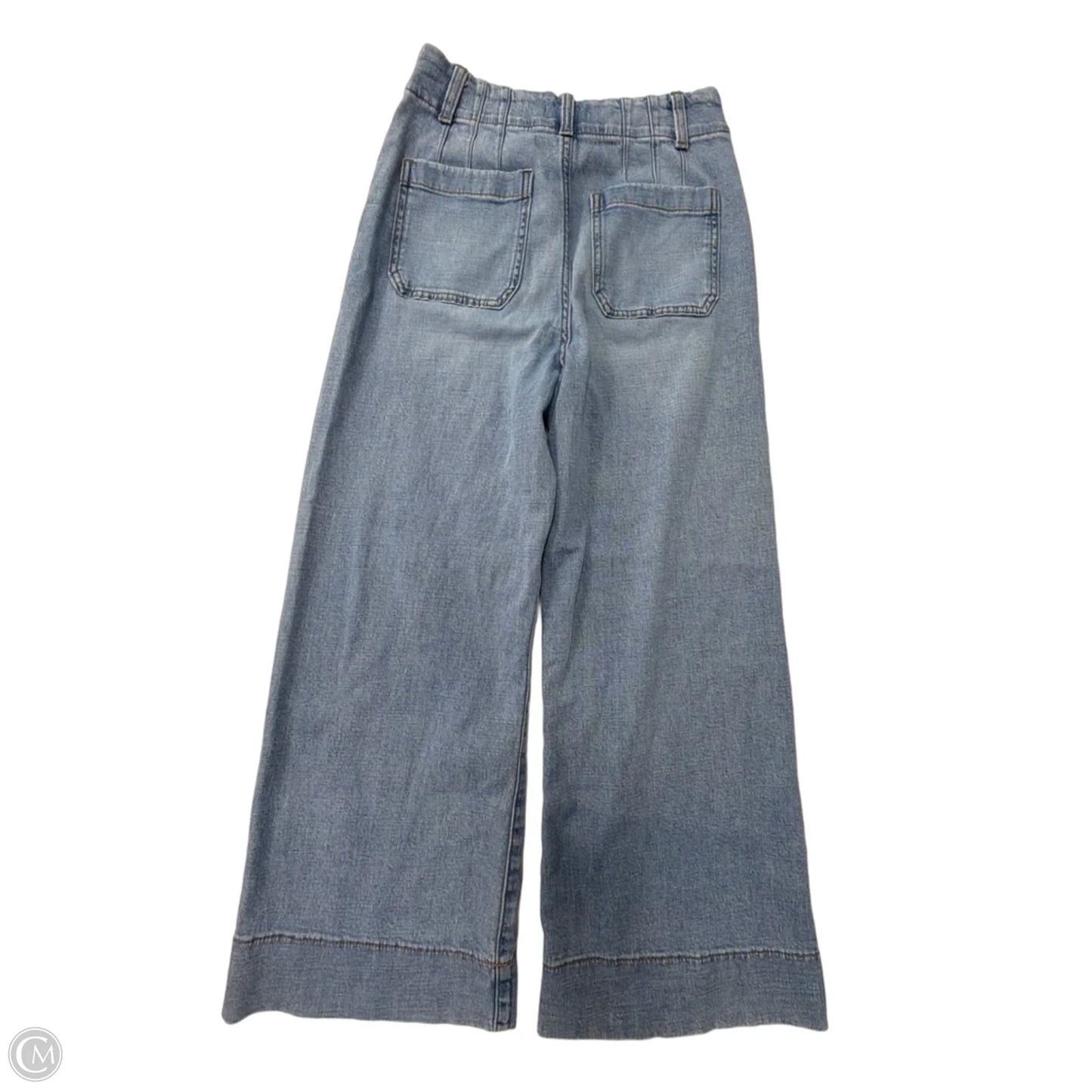 Jeans Straight By Lc Lauren Conrad In Blue Denim, Size: 4