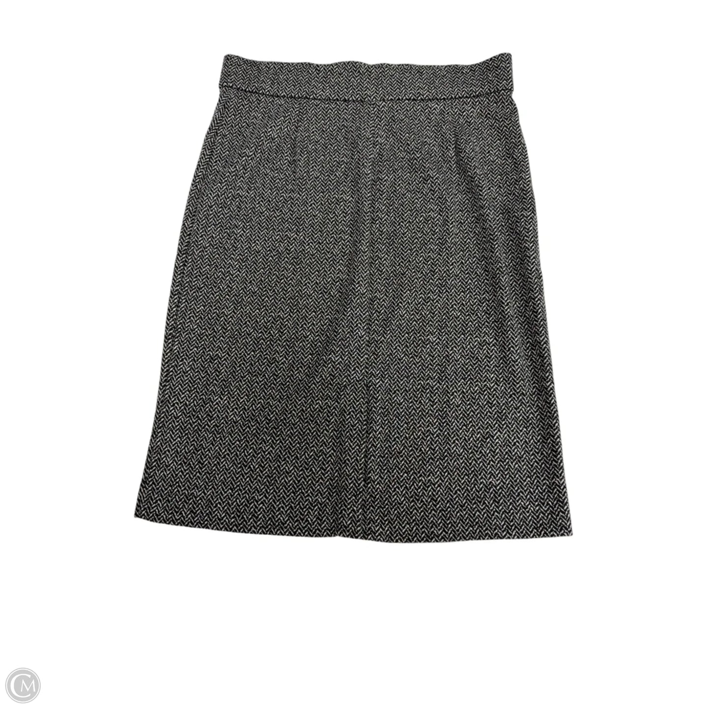 Skirt Midi By Counterparts In Black & White, Size: S